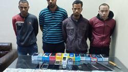 ضبط تشكيل عصابي من 4 أفراد لسرقة المتاجر بالمنوفية