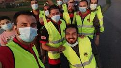 إفطار للمسافرين على الطريق السريع من أطفال وشباب المنوفية.. 300 وجبة يومية