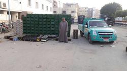 ضبط 239 زجاجة مواد كحولية مع عاطل في نبروه بالدقهلية