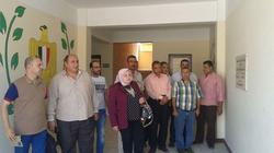 رئيس مدينة الدلنجات تتفقد استعدادات المدارس للعام الدراسي الجديد