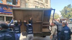 غلق 10 منشآت والتحفظ على 800 حالة إشغال متنوع بأحياء الإسكندرية