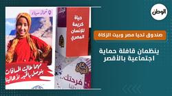 صندوق تحيا مصر وبيت الزكاة ينظمان قافلة حماية اجتماعية بالأقصر