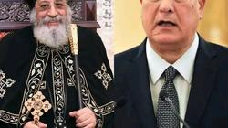 المستشار عدلي منصور يهنئ البابا تواضروس بعيد الميلاد والعام الجديد
