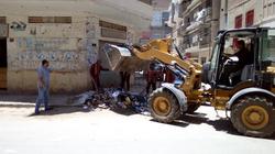 بالصور| حملة لنظافة شوارع دسوق في كفر الشيخ