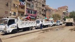الجيزة تواصل إخلاء سكان "بلوكات" أرض المطار