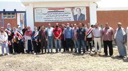 زيارات ميدانية من جامعة المنيا لمشروعات «حياة كريمة»