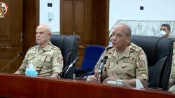 وزير الدفاع يلتقي طلبة الكليات العسكرية عبر فيديو كونفرانس