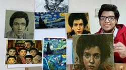 عشان الناس تعرفه.. «عبد الله» يرسم وجهه على الكمامة: هبدأ أبيع
