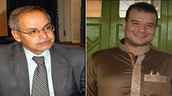 «نجيب ومحمود».. مسلم ومسيحى فى استقبال «البابا»: نورت مصر