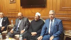 مفتي الجمهورية يزور نادي قضاة طنطا بمناسبة الاحتفال بالمولد النبوي