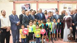 محافظ الجيزة يزور مؤسسة دار الأيتام بالفسطاط لتهنئتهم بالعيد
