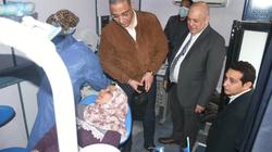 قافلة طبية موسعة في الفيوم: كشف وتنظيف أسنان وتقديم علاج