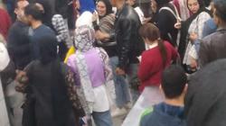 بتر قدم موظف ألقى بنفسه أمام مترو الأنفاق (صور)