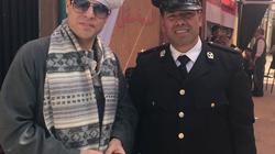 محمود التهامي يدلي بصوته في الدراسة: نشارك من أجل مصر