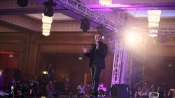 بالصور| رامي صبري يحيي حفل ختام مسابقة ملكة جمال مصر