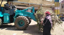 استغلالا لعطلة الجمعة.. رفع 120 طن قمامة من قرب بلقاس بالدقهلية