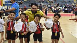 6 أطفال بجنوب سيناء يحصدون الميدالية الذهبية في بطولة الاتحاد المصري