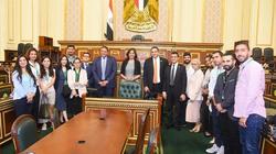 نواب التنسيقية يستقبلون وفدا شبابيا من مصر واليونان وقبرص