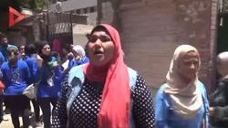 بالفيديو| صراخ وإغماء عقب امتحان التاريخ والأهالي: الثانوية نظام فاشل