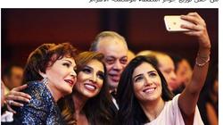 بالصور| مي عمر في تكريم قنوات النيل المتخصصة