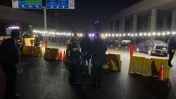 غلق طريق «القاهرة - الإسكندرية» الزراعي ببنها 10 أيام بسبب هبوط أرضي (صور)