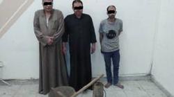 بالصور| ضبط مسجل و2 آخرين بتهمة التنقيب عن الآثار في روض الفرج
