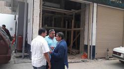 وقف أعمال بناء مخالفة داخل محطة بنزين ومصادرة المضبوطات بالزيتون