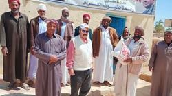 أهالي «أم الصغير» يتسلمون هدية السيسي قبل رمضان.. «صور»