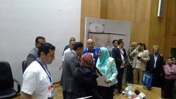 وزير الصحة يكرم مديرة مستشفى الرمد ببني سويف