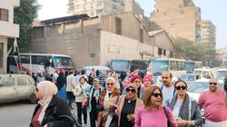 معلمو «ليسيه الحرية» يخرجون في مسيرة للتصويت بانتخابات الرئاسة