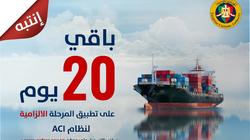 باقي 20 يوما.. مميزات نظام التسجيل المسبق للشحنات ACI بالمواني البحرية