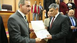 تكريم تنفيذيين لجهودهم في السدة الشتوية وإنارة الطرق بكفر الشيخ