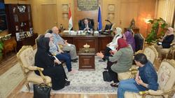 إعدام 168 زجاجة مشروب و486 كيلو جرام مواد غذائية خلال حملة برأس البر
