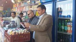 غلق صيدلية تبيع كمامات غير مطابقة وأدوية غير صالحة بالمنيا