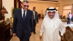"سعد الدين" يستقبل الأمين العام لمجلس النواب البحريني بالمطار
