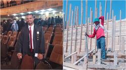 «عبداللاه» حاصل على ماجستير قانون عام وشغال فواعلي: نفسي في وظيفة