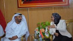 نائب محافظ الوادي الجديد تستقبل وفد مؤسسة زايد العليا لأصحاب الهمم لبحث التعاون