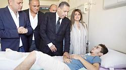 سياسيون فلسطينيون: زيارة وفد «المتحدة» لمستشفى العريش رسالة مصرية قوية لرفع معنويات مصابي غزة