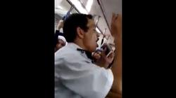 بالفيديو| شرطي يعتدي على سيدة داخل عربة سيدات المترو..ومصدر: يؤدي عمله