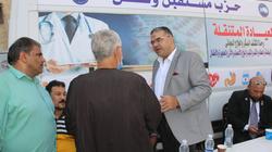 «المواطن له علينا حق».. فحص 500 حالة في قافلة «مستقبل وطن» بشبرا