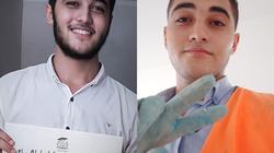 «كيرلس» طالب بكلية التمريض وعامل محارة: «بدأت بيومية 5 جنيه»