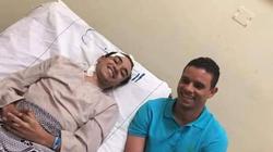 والد المشجع الأهلاوي المصاب: زيارة سعد ومكالمة صلاح رفعت روحه المعنوية