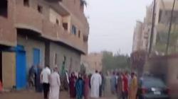 تشييع جثامين 6 ضحايا سقطوا في غرفة صرف صحي بالمنيا