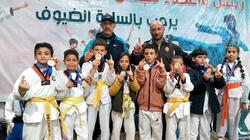 فريق نادي مطوبس بكفر الشيخ يحصد 26 ميدالية ذهبية في التايكوندو