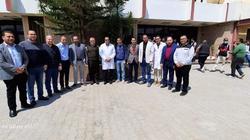 الجيش الأبيض بجامعة القناة يتوجه لمستشفى العزل بأبوخليفة