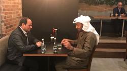 بالفيديو والصور| لقاء بين السيسي و"بن زايد" في أحد المراكز التجارية بأبو ظبي‎