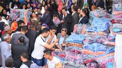 "مستقبل وطن" يوزع 600 بطانية مجانية في الدقهلية
