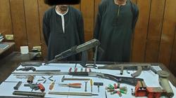 الأمن يداهم ورشة سلاح في سوهاج يديرها عاطل وشقيقه
