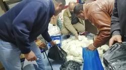 ضبط 13600 قفاز طبي و500 زجاجة كحول مجهولة المصدر بالسويس