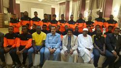 سفير الخرطوم بالقاهرة يحاضر وفد فريق الناشئين السوداني